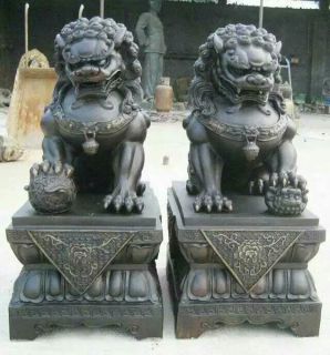 銅獅子應(yīng)該如何擺放？