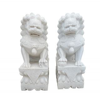 你知道關(guān)于石雕獅子的歷史與擺放方法嗎