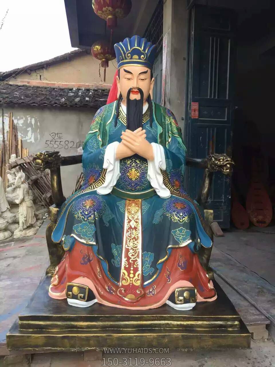 寺廟神佛銅雕彩繪城隍爺?shù)袼?>
                                <h2>寺廟神佛銅雕彩繪城隍爺?shù)袼?參數(shù)說明</h2>
                                                                        <table>
                                      <tr>
                                        <th>產品標題</th>
                                        <td>寺廟神佛銅雕彩繪城隍爺?shù)袼?/td>
                                      </tr>
                                      <tr>
                                        <th>發(fā)布時間</th>
                                        <td>2023-06-07 10:30</td>
                                      </tr>
                                      <tr>
                                        <th>價格</th>
                                        <td><span>電話咨詢</td>
                                      </tr>
                                                                              <tr>
                                          <th>制作材質</th>
                                          <td>銅雕</td>
                                        </tr>
                                                                              <tr>
                                          <th>其他</th>
                                          <td>彩繪</td>
                                        </tr>
                                                                          </table>
                                <h2>寺廟神佛銅雕彩繪城隍爺?shù)袼?詳細說明</h2>
                                <p>玉海雕塑是一家綜合性的雕塑公司，擁有多款寺廟神佛銅雕彩繪城隍爺?shù)袼苣Ｐ?，可加工定制多種寺廟神佛銅雕彩繪城隍爺?shù)袼埽С植馁|、樣式、風格、尺寸大小等方面的調整修改定制。我們所加工制作的寺廟神佛銅雕彩繪城隍爺?shù)袼苜|優(yōu)價廉，遍布全國多個省市地區(qū)，想要了解更多案例圖片，請電話或微信咨詢。材質、大小、樣式等都可以按需定制，還可根據(jù)您提供給的寺廟神佛銅雕彩繪城隍爺?shù)袼軜訄D進行制作！如有相關需求，歡迎致電（微信同號）：<span>150-3119-9663</span></p>
                                                                <div   class=