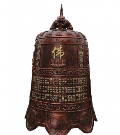玻璃鋼仿銅佛鐘，吊鐘