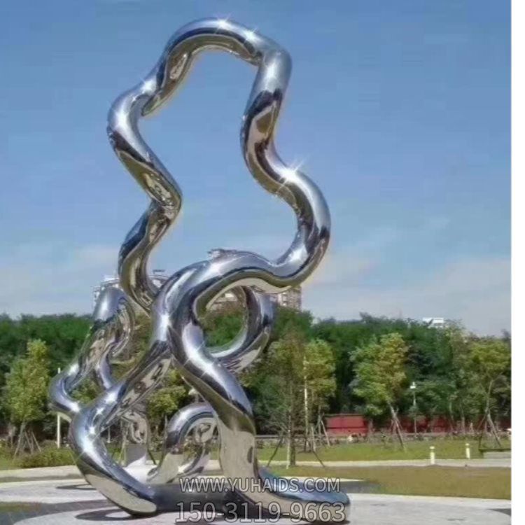 城市廣場(chǎng)大型不銹鋼標(biāo)志性景觀(guān)雕塑