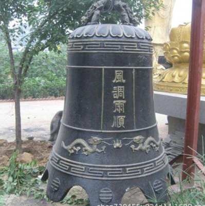 風調雨順鑄銅鐘，吊鐘，掛鐘
