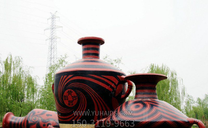 不銹鋼噴漆烤漆創(chuàng)意戶(hù)外景觀花盆雕塑