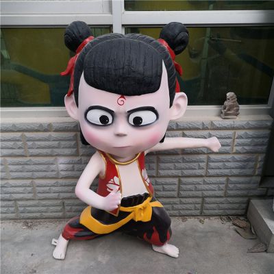 玻璃動漫雕塑的作用是啥？